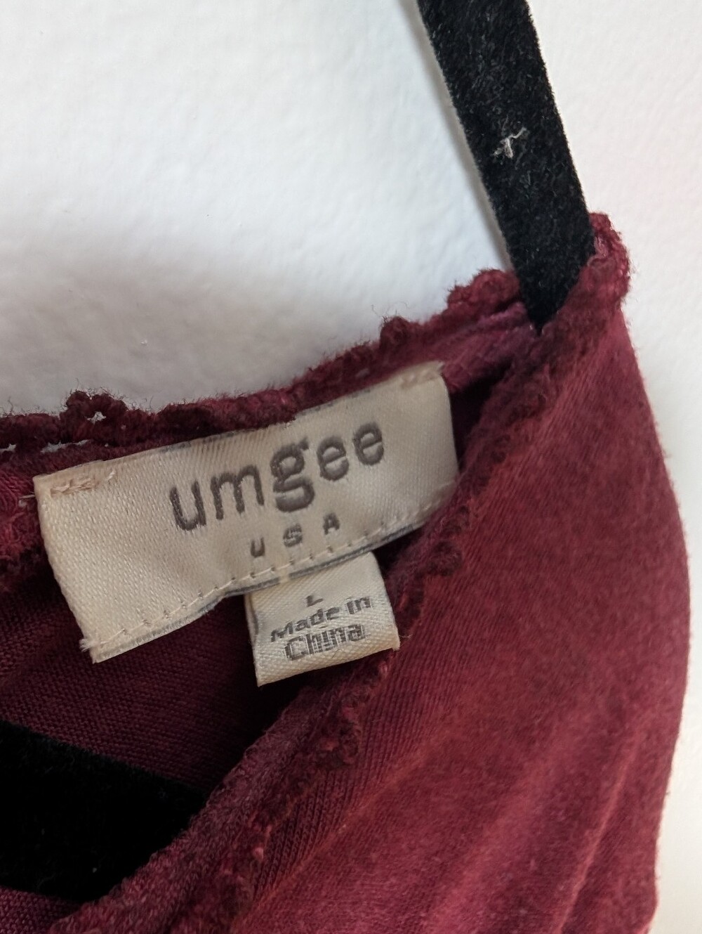 Umgee Burgundy Lace Corset Style Dress - Picture 4 of 5